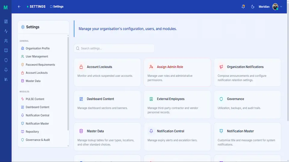 Stream Dashboard Interface