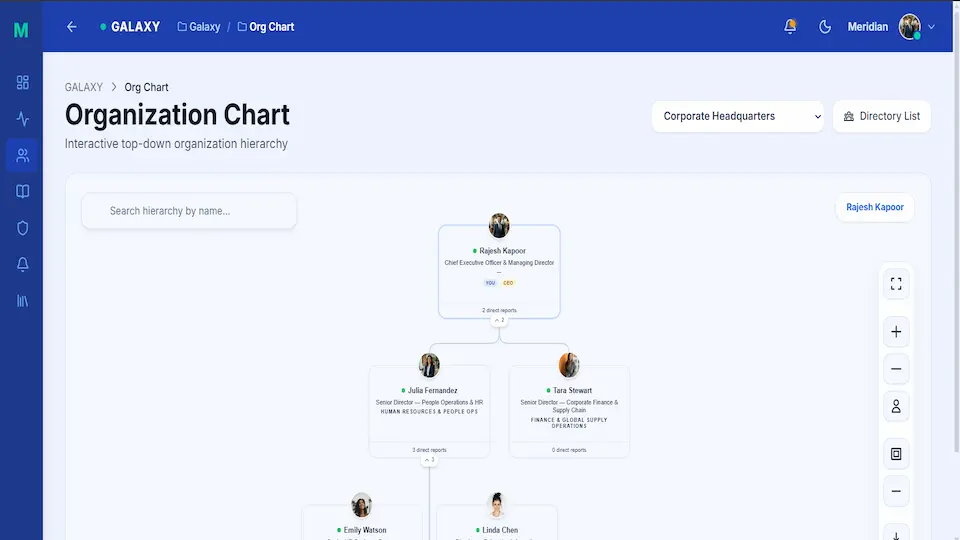 Galaxy Employee Profile